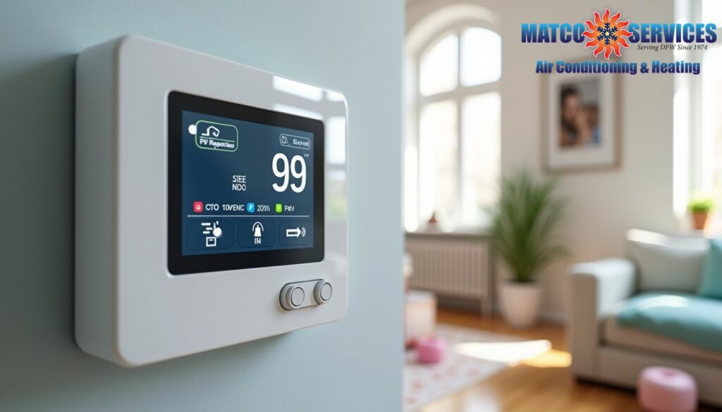 Digital CO monitor display integrated with HVAC controls
