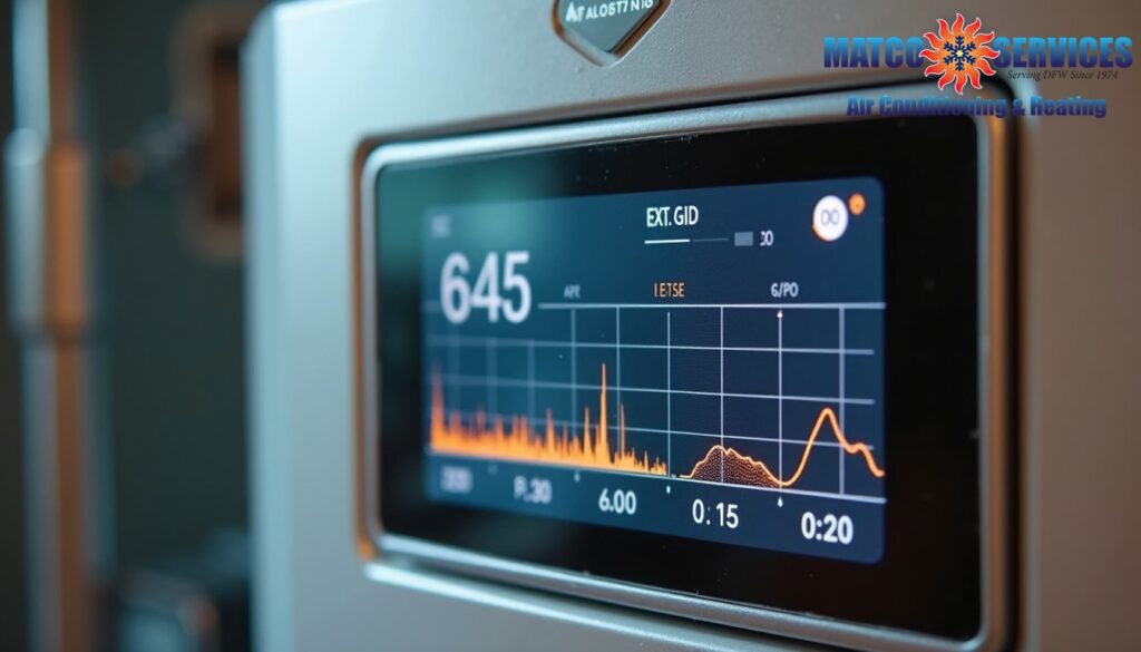 Digital filter monitoring display