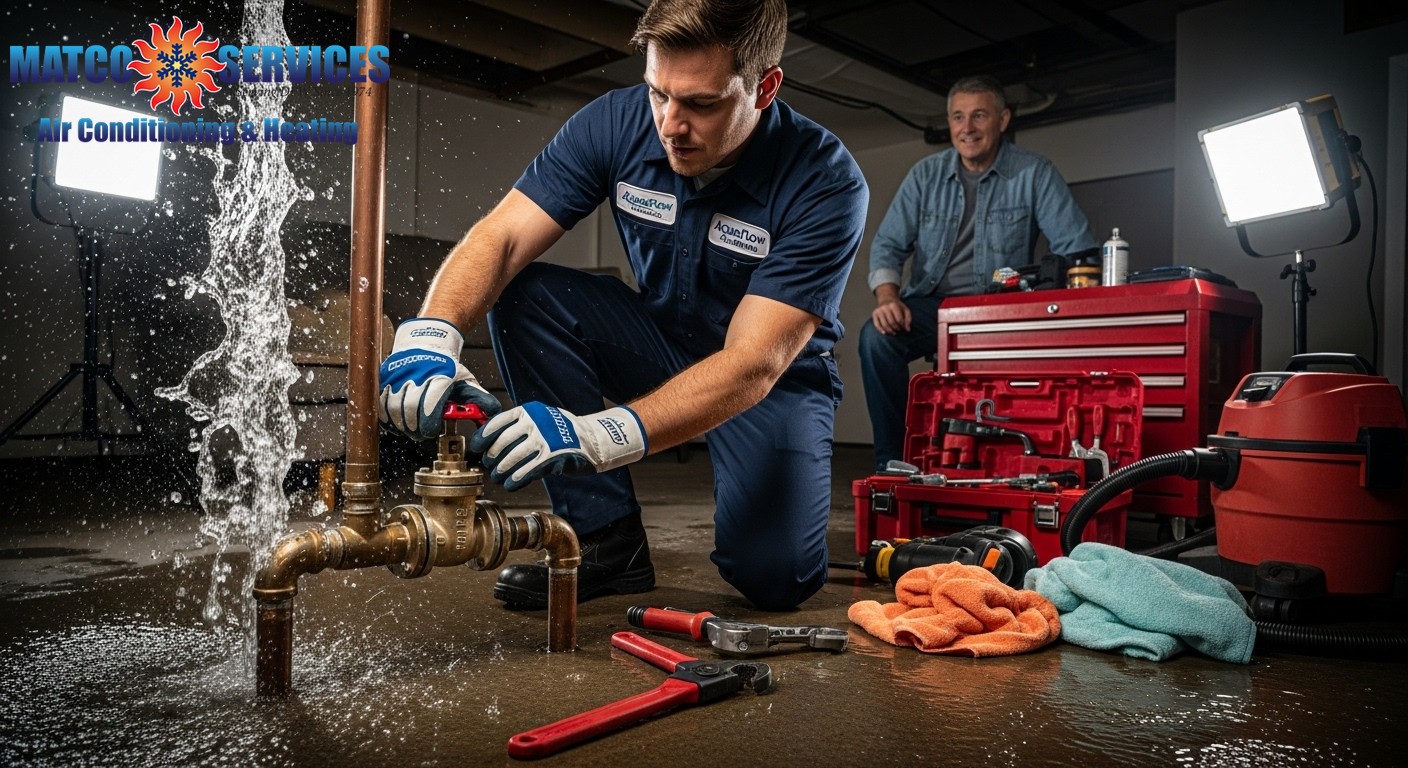 Burst Pipe Protocol Emergency Response